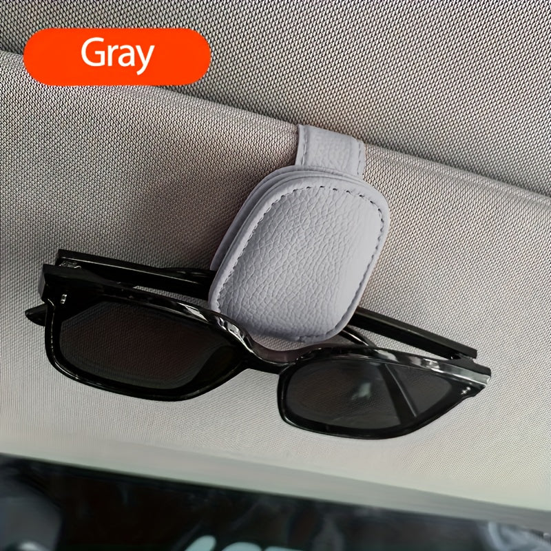 1pcs Universal Car Sun Visor Glasses Clip, Vehicle Interior Accessories
