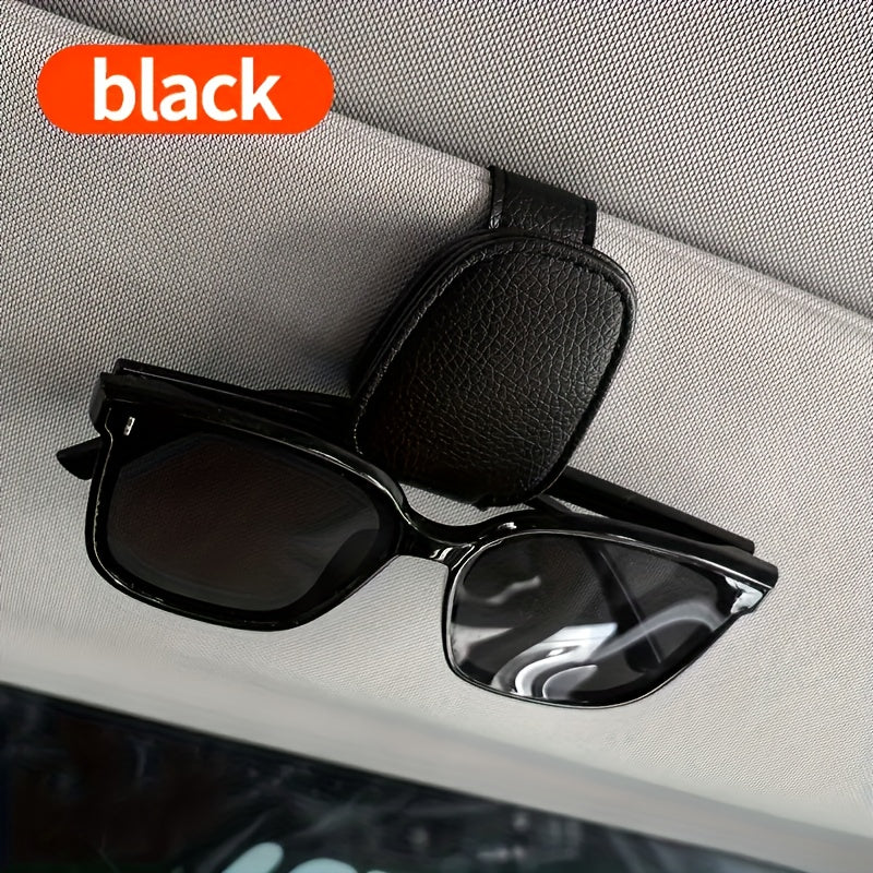 1pcs Universal Car Sun Visor Glasses Clip, Vehicle Interior Accessories