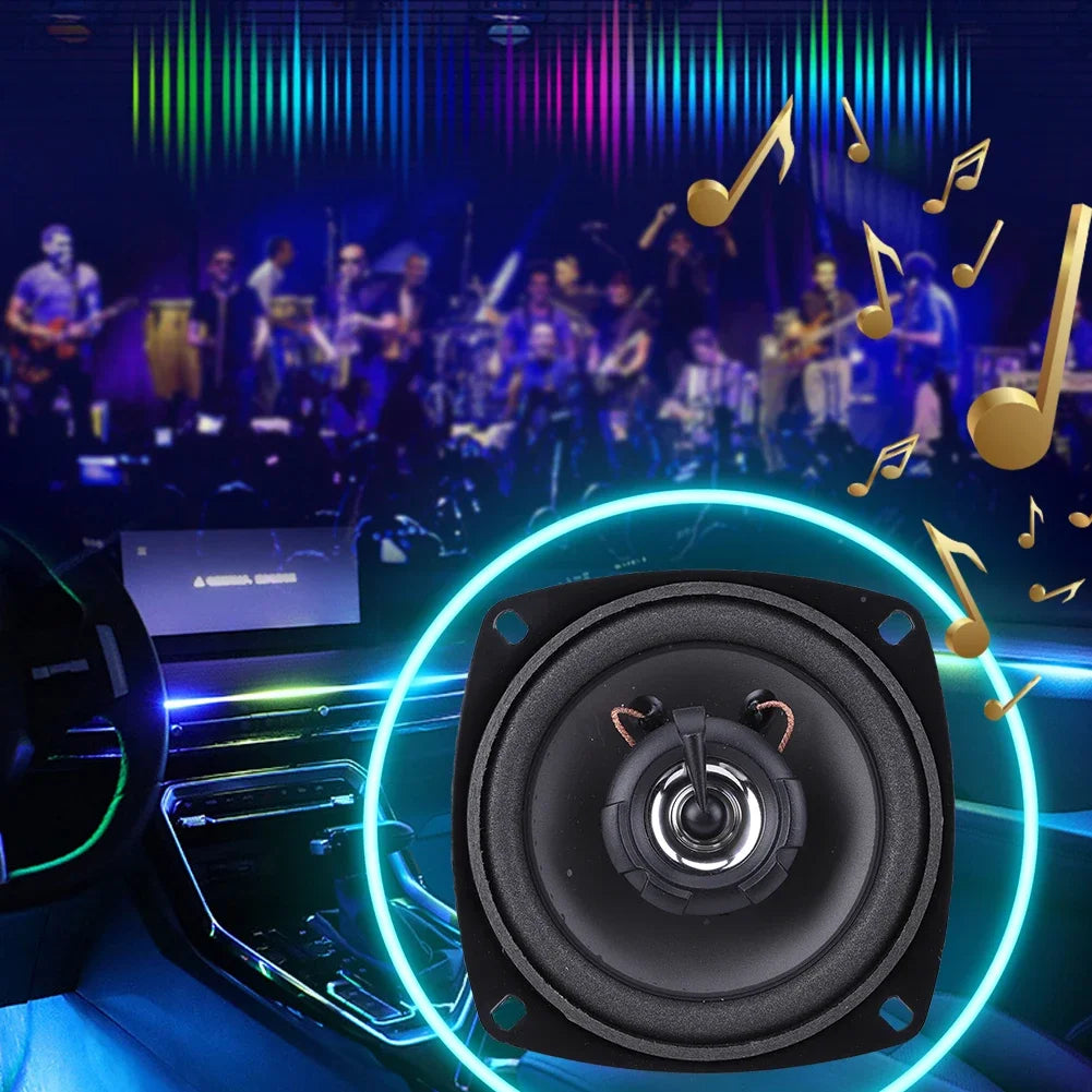 4/5/6 inch Car Audio Speaker 12V 300/400/500W 2 Way HiFi Coaxial Subwoofer Full Frequency