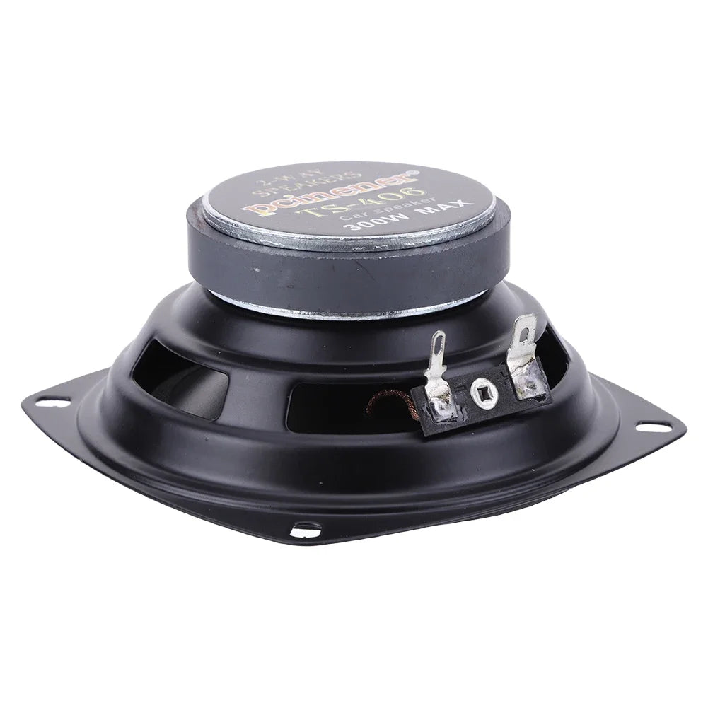4/5/6 inch Car Audio Speaker 12V 300/400/500W 2 Way HiFi Coaxial Subwoofer Full Frequency