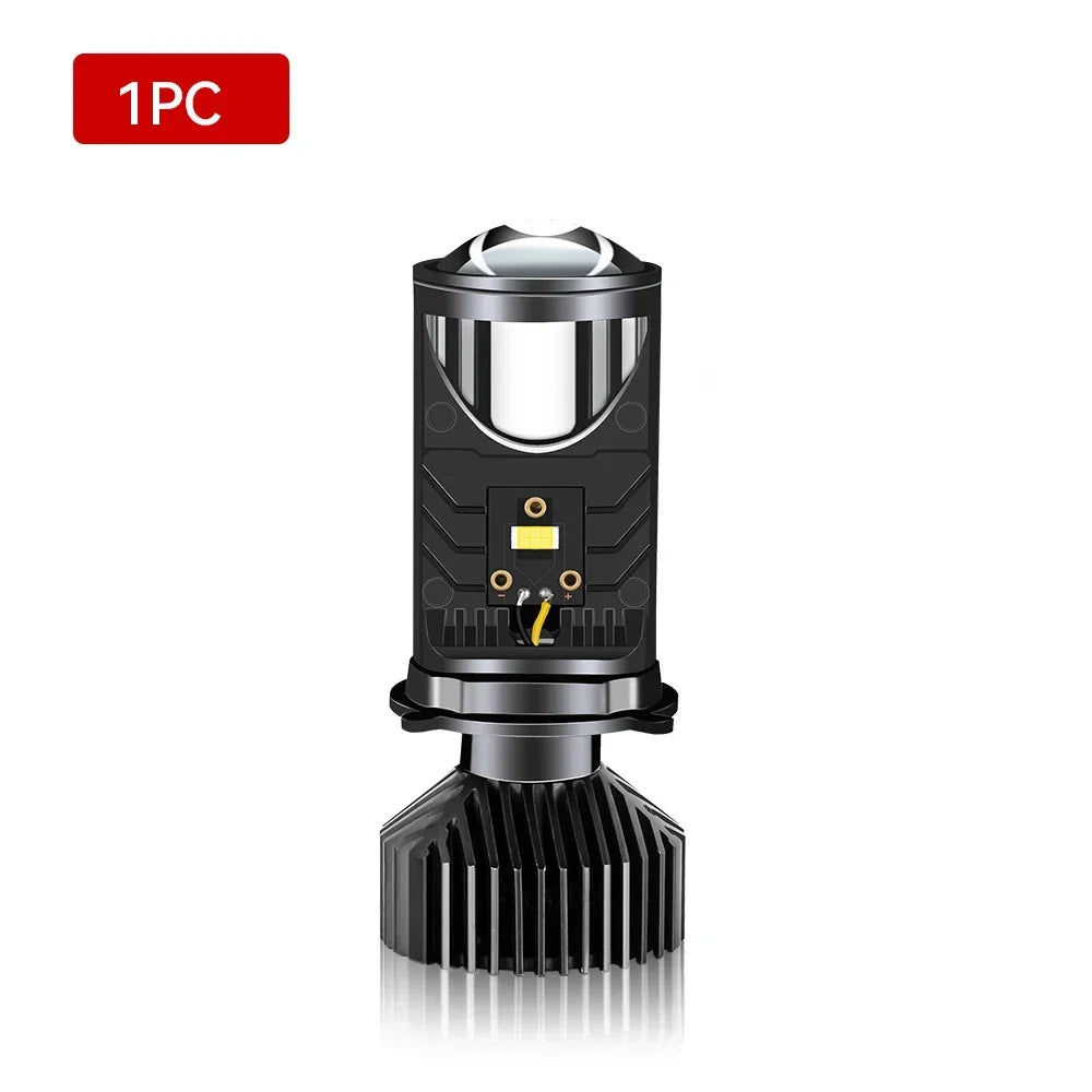 LED Lens Projector H4 Mini Bulb 20000LM