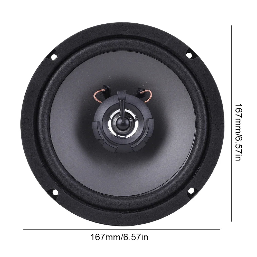 4/5/6 inch Car Audio Speaker 12V 300/400/500W 2 Way HiFi Coaxial Subwoofer Full Frequency