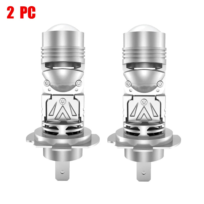 LED Projector Mini Lens Canbus 6000K Car Headlight