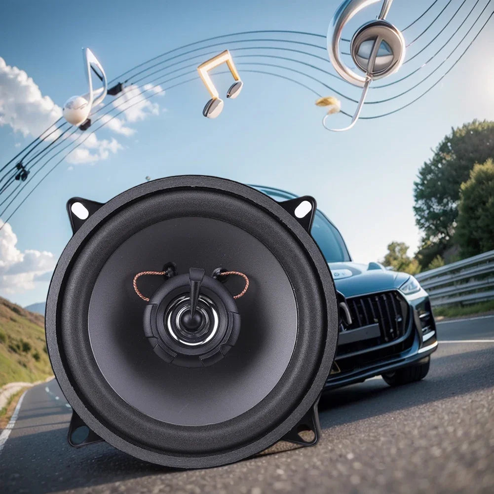4/5/6 inch Car Audio Speaker 12V 300/400/500W 2 Way HiFi Coaxial Subwoofer Full Frequency