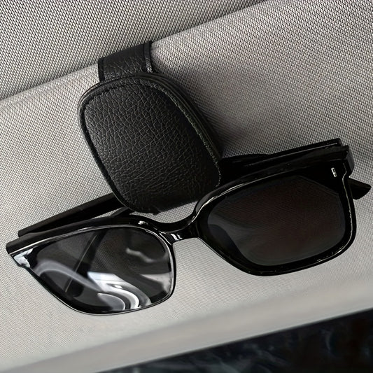 1pcs Universal Car Sun Visor Glasses Clip, Vehicle Interior Accessories