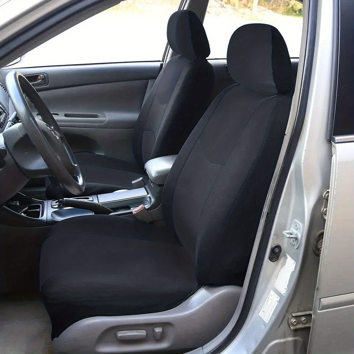 Polyester Universal Fit Car Seat Cover Full Set for 5 Seats Cars