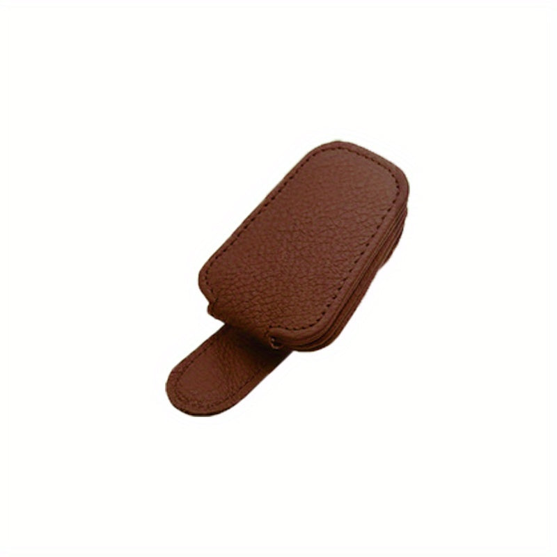 1pcs Universal Car Sun Visor Glasses Clip, Vehicle Interior Accessories