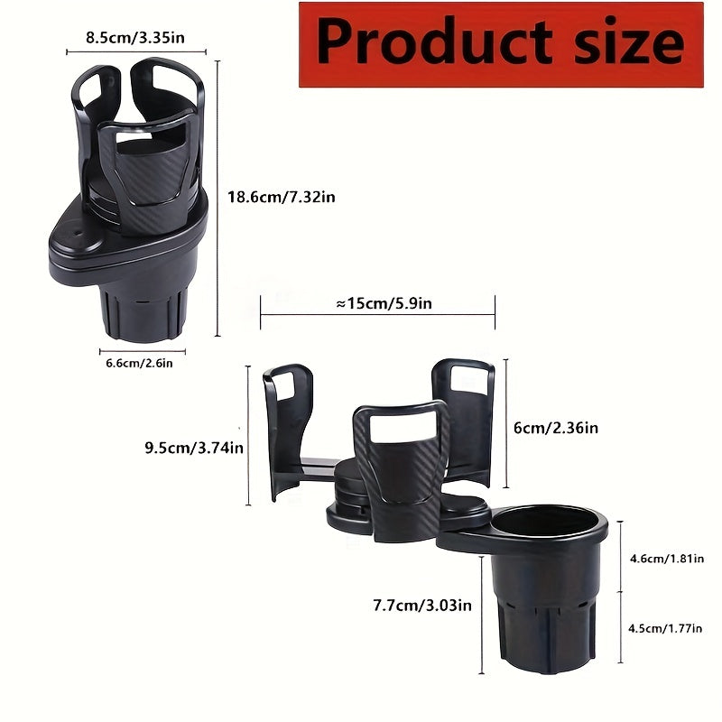 Car Cup Holder Expander for Car - Multifunctional