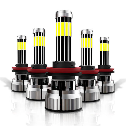 Led Lamp 9012 Turbo H7 Led Canbus Headlight 360 Car Fog Light H1 H3 H11 9005 9006 H4 Bulb Headlights 200W 6000K Mini Super LED