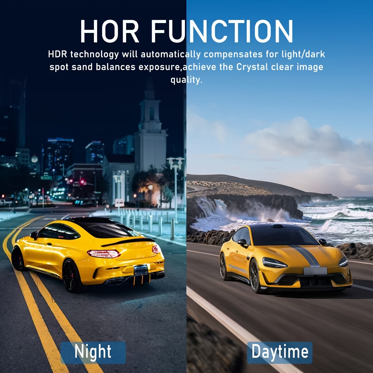 Dual Camera Front 1080P And Inside 480P, IR Night Vision, Loop Recording, Wide Angle