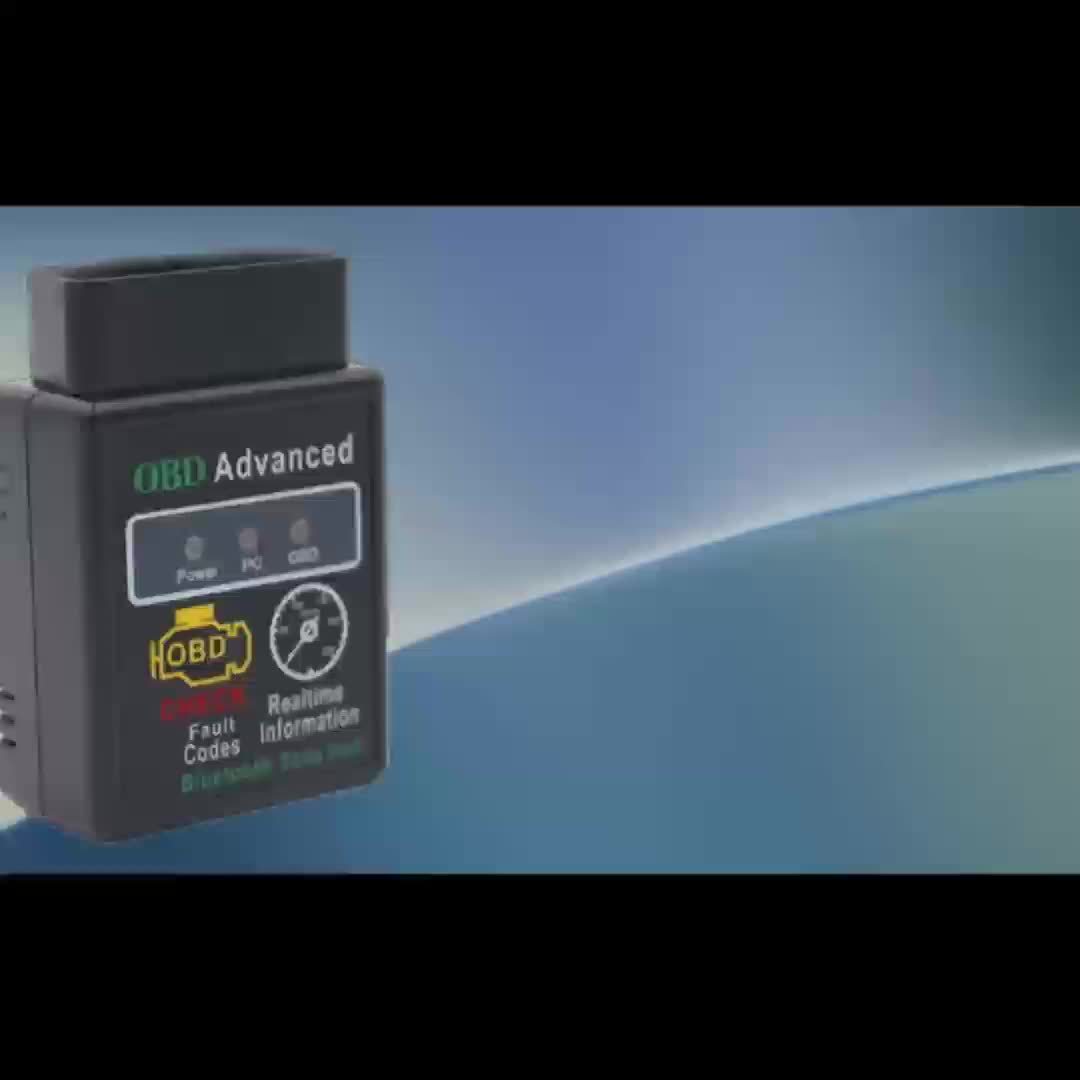 Wireless OBD2 Scanner| OS & Android BLE OBDII Car Diagnostic Scan Tool Engine Fault Code Reader