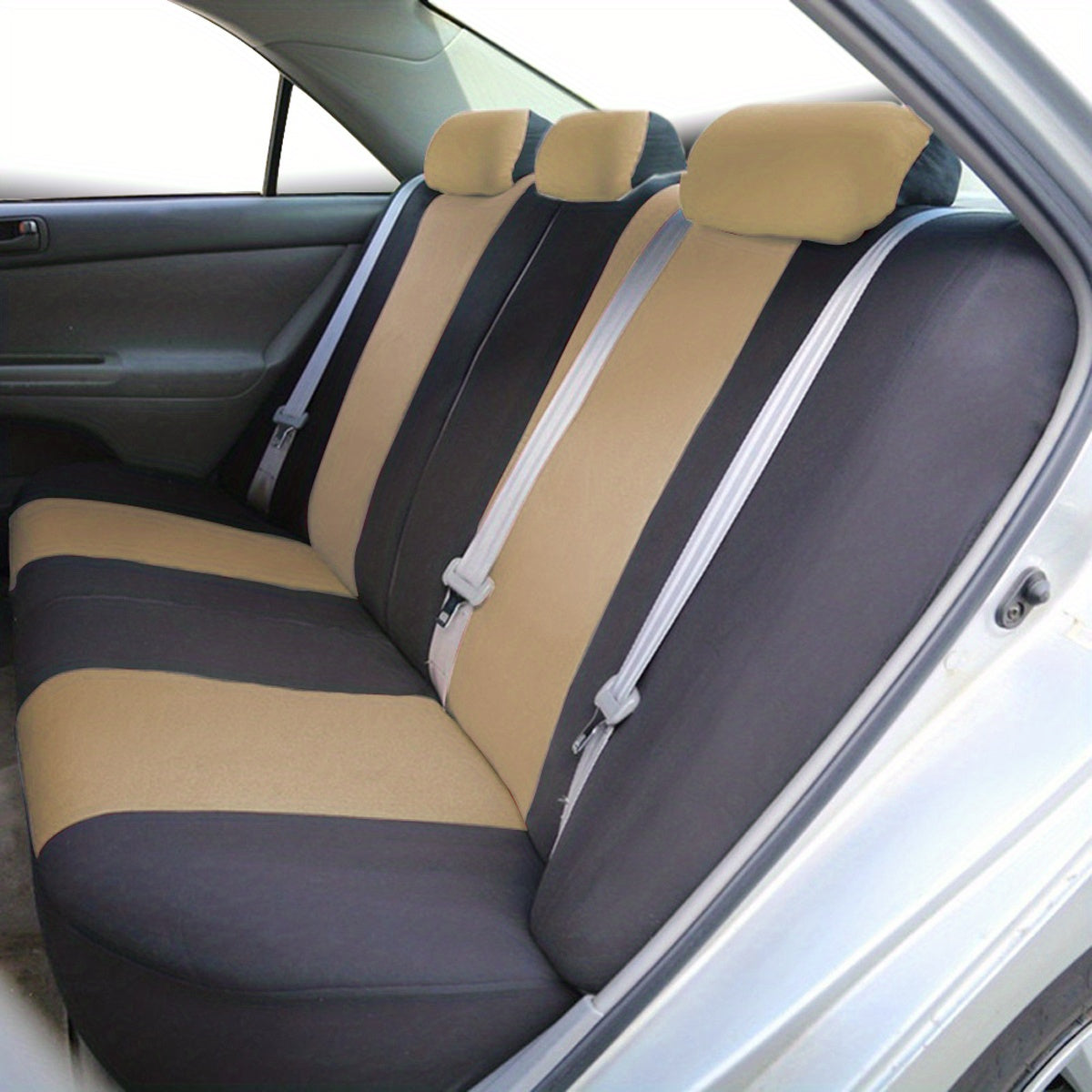 Polyester Universal Fit Car Seat Cover Full Set for 5 Seats Cars