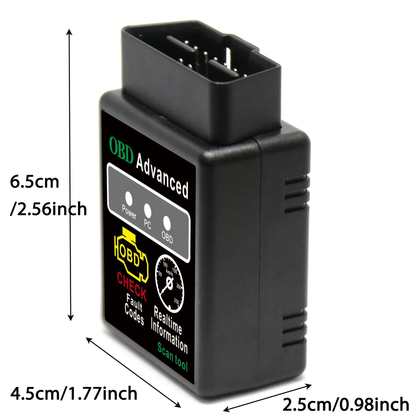 Wireless OBD2 Scanner| OS & Android BLE OBDII Car Diagnostic Scan Tool Engine Fault Code Reader