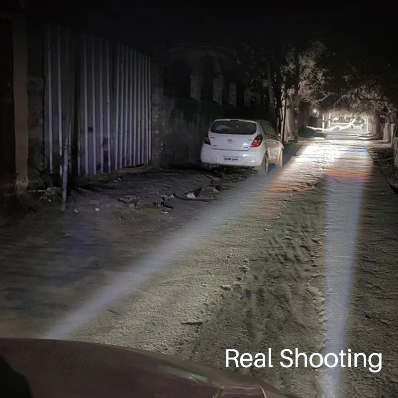 Leaser Lens Led Fog Light Bulb CSP 8000K 6000K 3000K 12V 24V