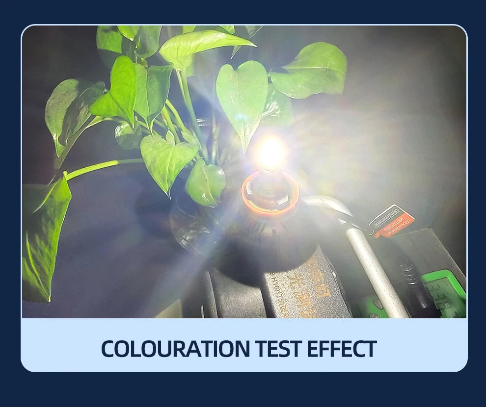 Copper Pillar 6 Sides 360 LED Headlight Bulbs