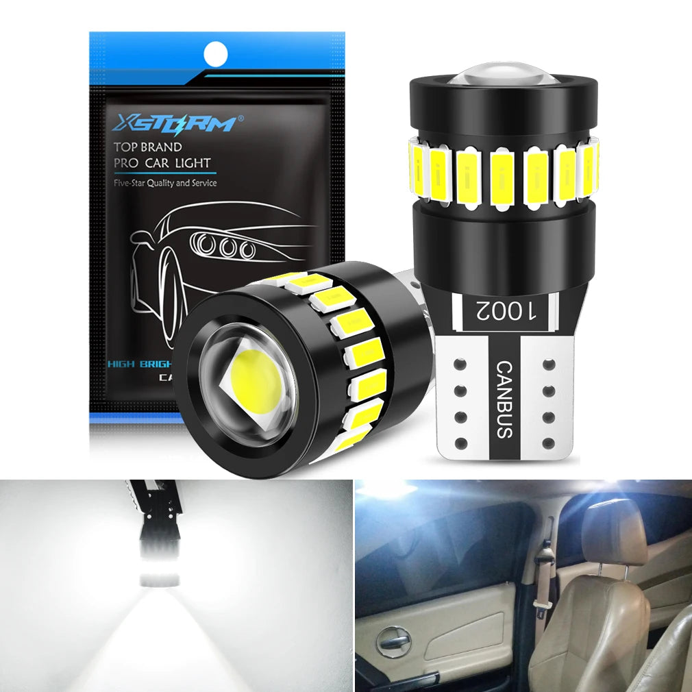 T10 LED Canbus No Error 5W 12V 1000LM Super Bright