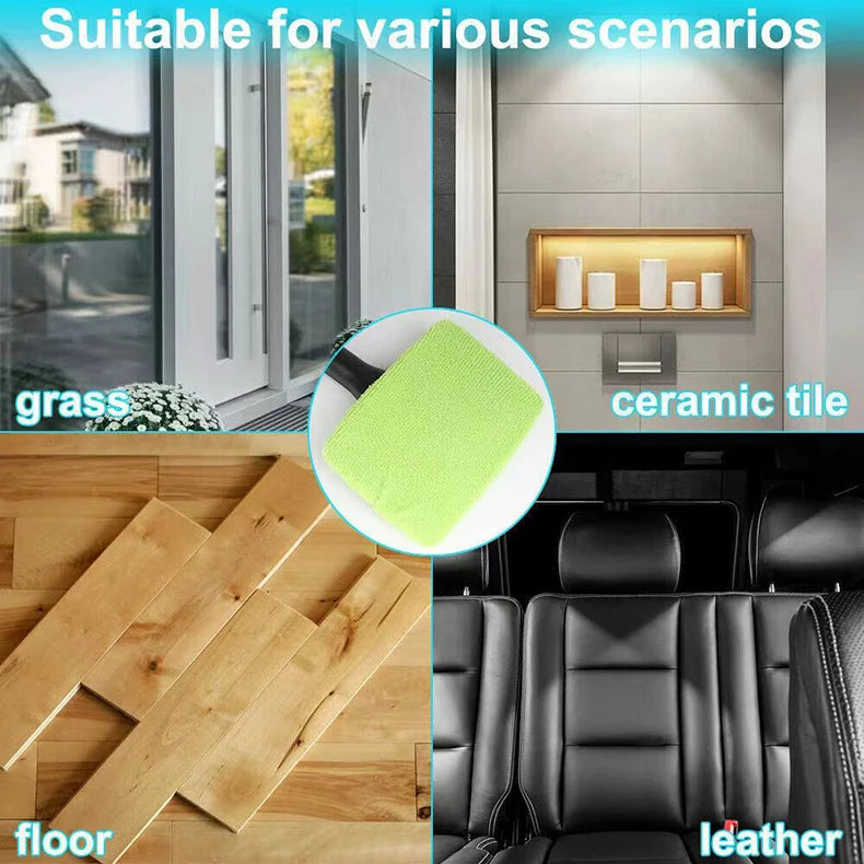 Car Window Cleaner Brush Kit Windshield Cleaning Wash Tool Inside Interior Auto Glass Wiper with Long Handle Car Accessories