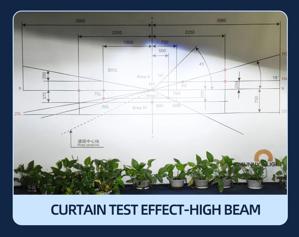 Copper Pillar 6 Sides 360 LED Headlight Bulbs