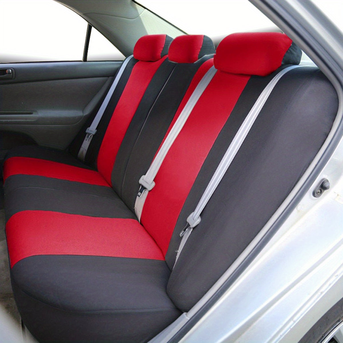 Polyester Universal Fit Car Seat Cover Full Set for 5 Seats Cars