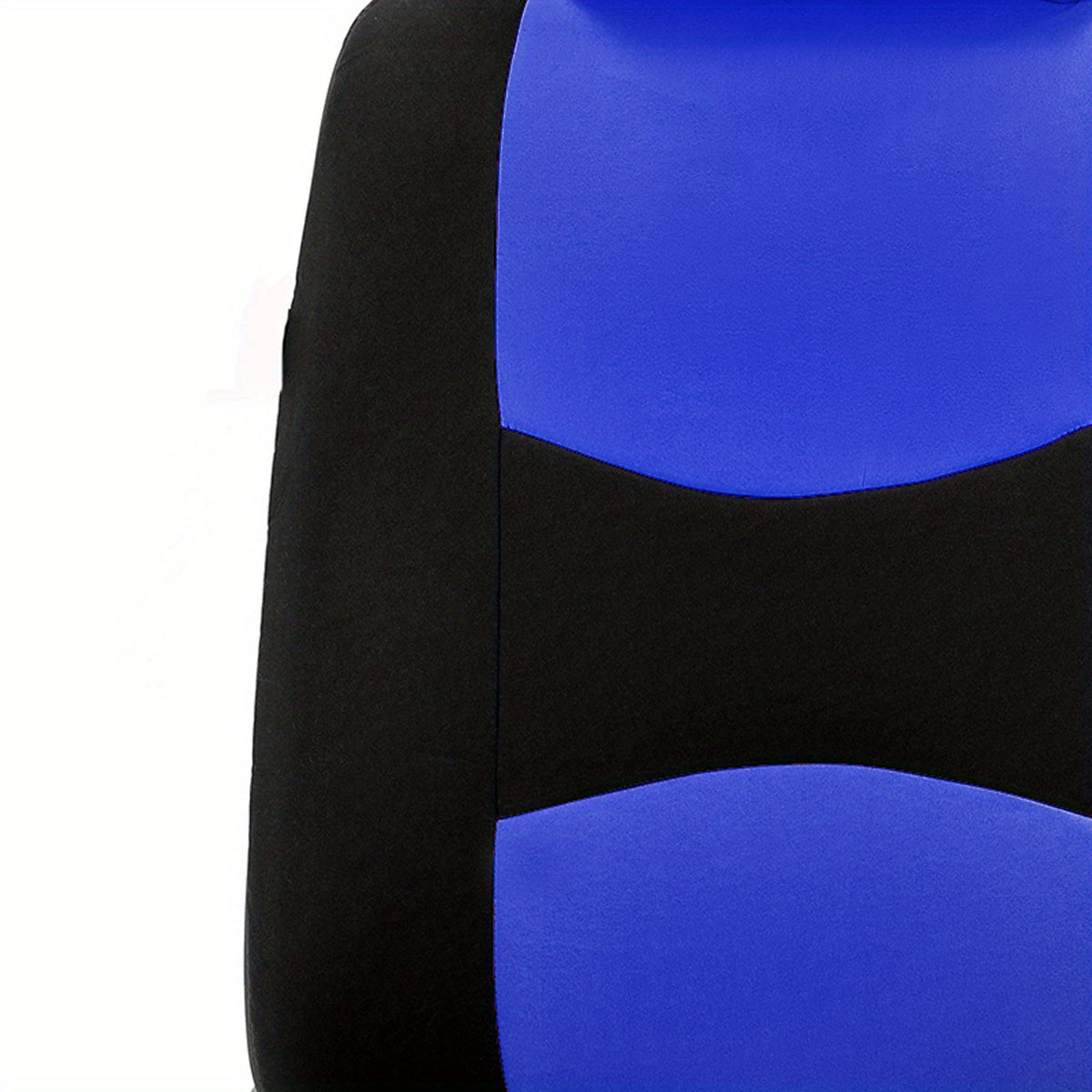 Polyester Universal Fit Car Seat Cover Full Set for 5 Seats Cars